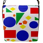 Random Geometrics Flap Closure Messenger Bag (Small)