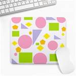 Spring Geometrics Large Mouse Pad (Rectangle)