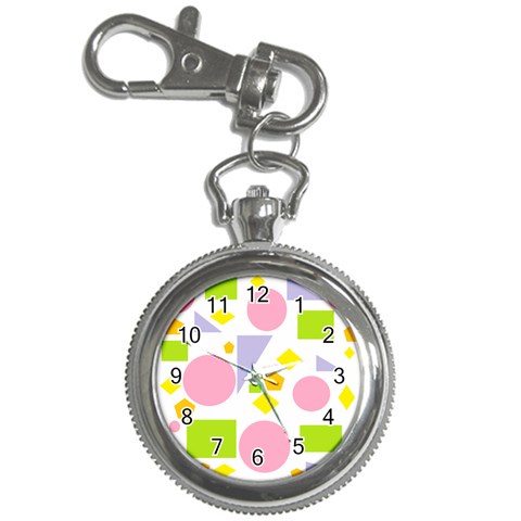 Spring Geometrics Key Chain Watch from ArtsNow.com Front