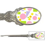 Spring Geometrics Letter Opener