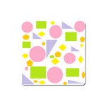 Spring Geometrics Magnet (Square)