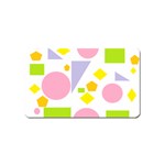 Spring Geometrics Magnet (Name Card)