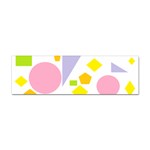 Spring Geometrics Bumper Sticker 10 Pack