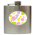 Spring Geometrics Hip Flask