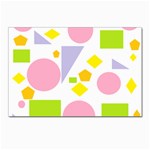 Spring Geometrics Postcards 5  x 7  (10 Pack)