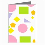 Spring Geometrics Greeting Card