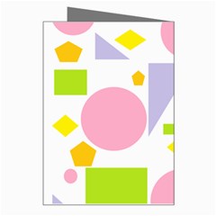 Spring Geometrics Greeting Card from ArtsNow.com Right