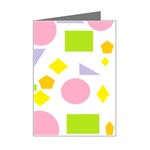 Spring Geometrics Mini Greeting Card