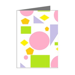 Spring Geometrics Mini Greeting Card (8 Pack) from ArtsNow.com Right