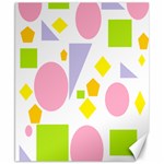 Spring Geometrics Canvas 8  x 10  (Unframed)