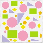 Spring Geometrics Canvas 12  x 12  (Unframed)