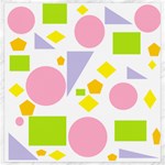 Spring Geometrics Canvas 20  x 20  (Unframed)