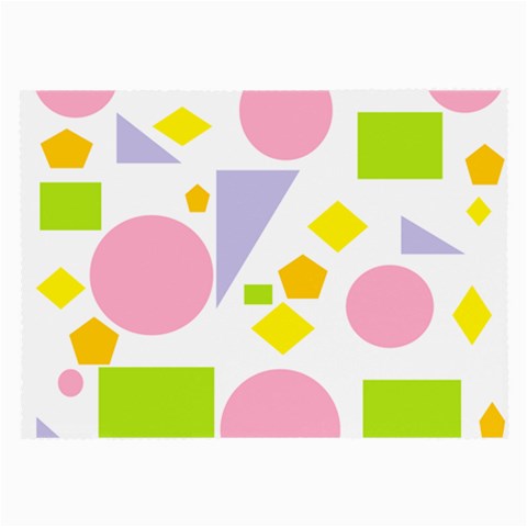Spring Geometrics Glasses Cloth (Large, Two Sided) from ArtsNow.com Front