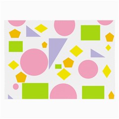 Spring Geometrics Glasses Cloth (Large, Two Sided) from ArtsNow.com Front