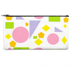 Spring Geometrics Pencil Case from ArtsNow.com Front