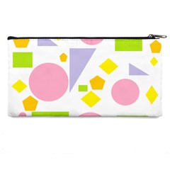 Spring Geometrics Pencil Case from ArtsNow.com Back