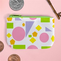 Spring Geometrics Coin Change Purse from ArtsNow.com Front