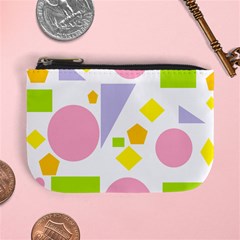 Spring Geometrics Coin Change Purse from ArtsNow.com Front