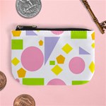 Spring Geometrics Coin Change Purse