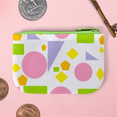 Spring Geometrics Coin Change Purse from ArtsNow.com Back