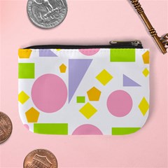 Spring Geometrics Coin Change Purse from ArtsNow.com Back