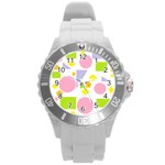 Spring Geometrics Plastic Sport Watch (Large)