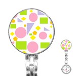 Spring Geometrics Stainless Steel Nurses Watch