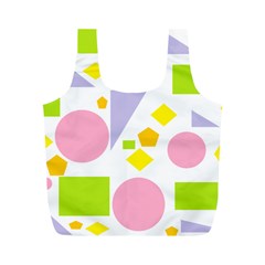 Spring Geometrics Reusable Bag (M) from ArtsNow.com Back