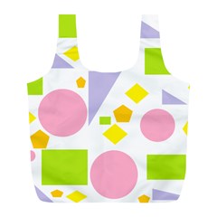 Spring Geometrics Reusable Bag (L) from ArtsNow.com Front