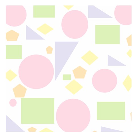 Spring Geometrics Small Memo Pad from ArtsNow.com 3.75 x3.75  Memopad