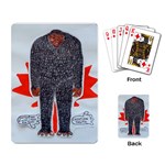 Big Foot H, Canada Flag Playing Cards Single Design