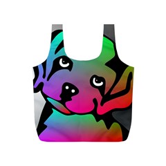 Dog Reusable Bag (S) from ArtsNow.com Back