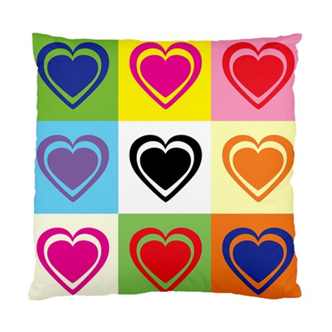 Hearts Cushion Case (Two Sided)  from ArtsNow.com Front