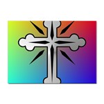 Cross A4 Sticker 100 Pack