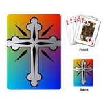 Cross Playing Cards Single Design