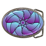 Pattern Belt Buckle (Oval)