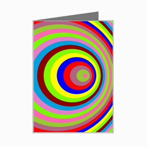 Color Mini Greeting Card from ArtsNow.com Left