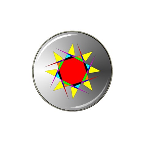 Star Golf Ball Marker 4 Pack (for Hat Clip) from ArtsNow.com Front