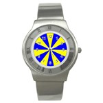 Pattern Stainless Steel Watch (Slim)