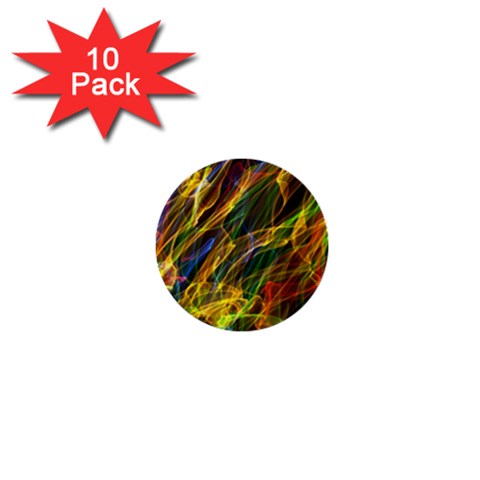 Abstract Smoke 1  Mini Button (10 pack) from ArtsNow.com Front