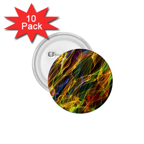 Abstract Smoke 1.75  Button (10 pack) from ArtsNow.com Front