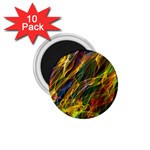 Abstract Smoke 1.75  Button Magnet (10 pack)