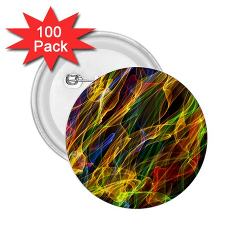 Abstract Smoke 2.25  Button (100 pack) from ArtsNow.com Front