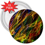 Abstract Smoke 3  Button (10 pack)