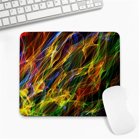 Abstract Smoke Large Mouse Pad (Rectangle) from ArtsNow.com Front