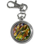 Abstract Smoke Key Chain Watch