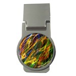 Abstract Smoke Money Clip (Round)