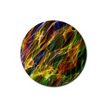 Abstract Smoke Drink Coaster (Round)