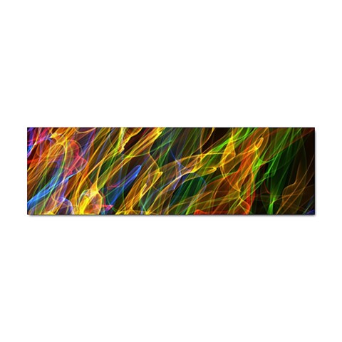 Abstract Smoke Bumper Sticker from ArtsNow.com Front