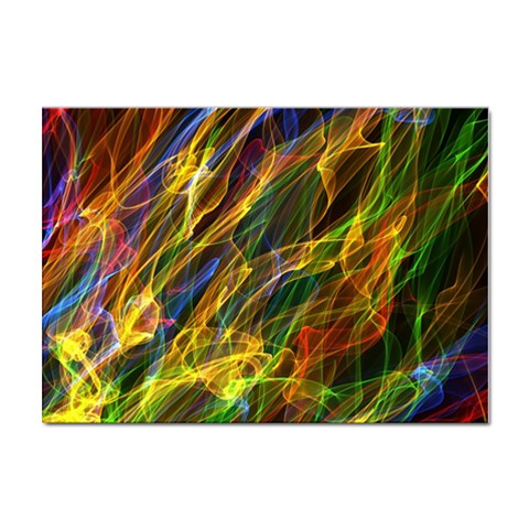 Abstract Smoke A4 Sticker 10 Pack from ArtsNow.com Front